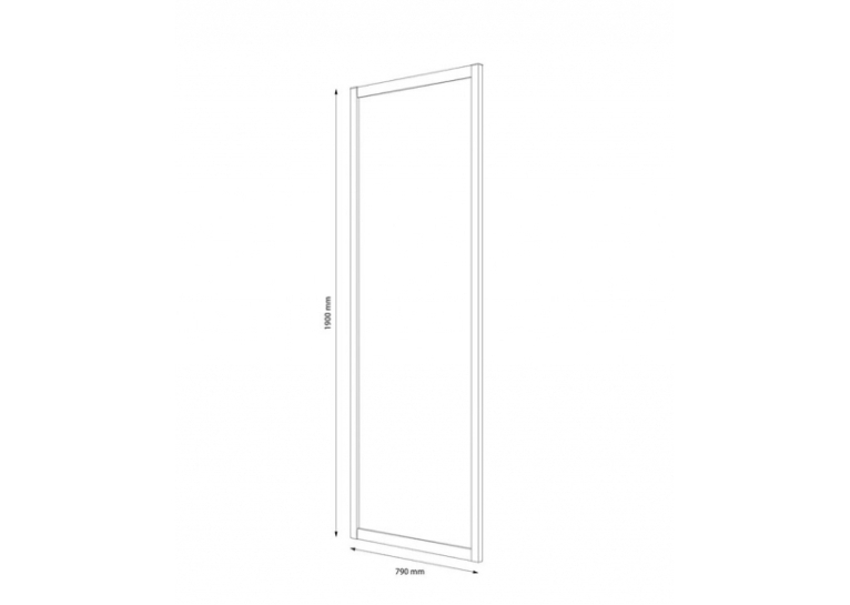  Душова стінка CERSANIT ZIP S154-007