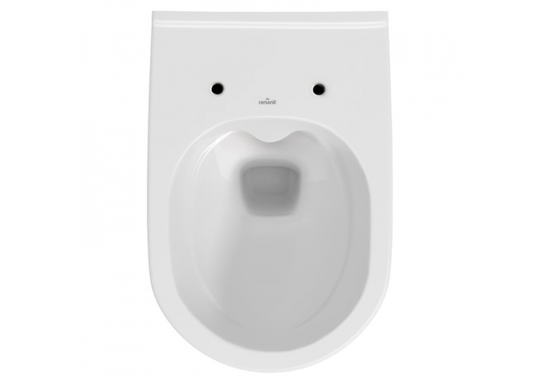  Унітаз підвісний 749 Cersanit City CleanOn K701-143 з сидінням Slim Soft Close дюропласт
