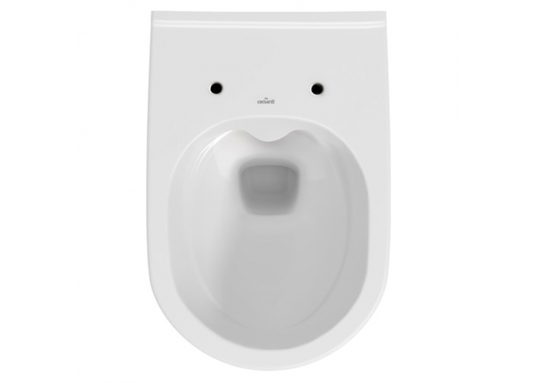  Унітаз підвісний 749 Cersanit City CleanOn K701-143 з сидінням Slim Soft Close дюропласт