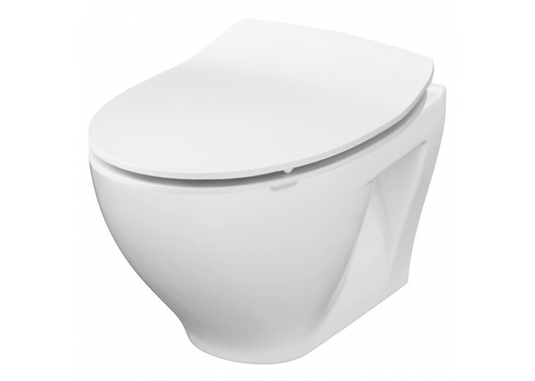 Унитаз подвесной Cersanit Moduo CleanOn SZCZ1001916827 с сиденьем Slim Soft Close дюропласт