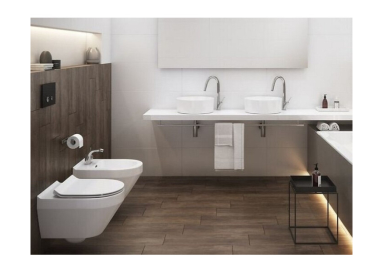  Унітаз підвісний Cersanit Crea Clean On із сидінням Slim (S701-403)