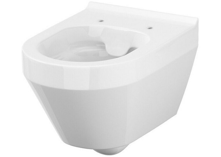 Унитаз подвесной Cersanit Crea Clean On с сиденьем Slim (S701-403)
