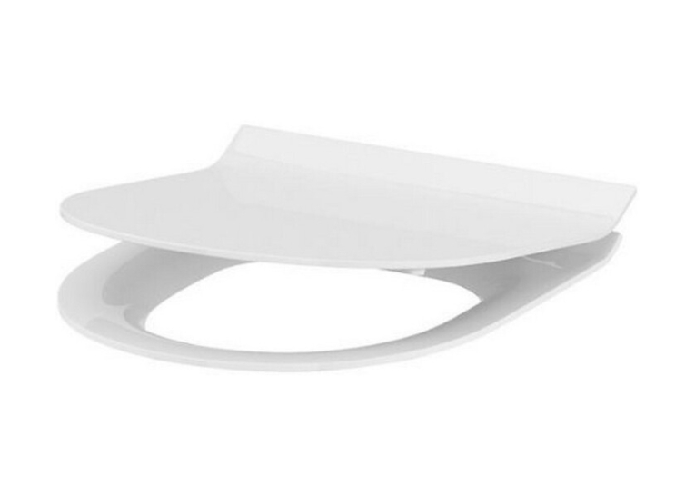 Унитаз подвесной Cersanit Crea Clean On с сиденьем Slim (S701-403)