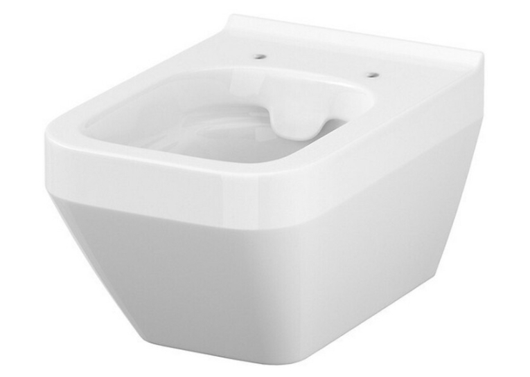 Унитаз подвесной Cersanit Crea Clean On с сиденьем Slim (S701-404)