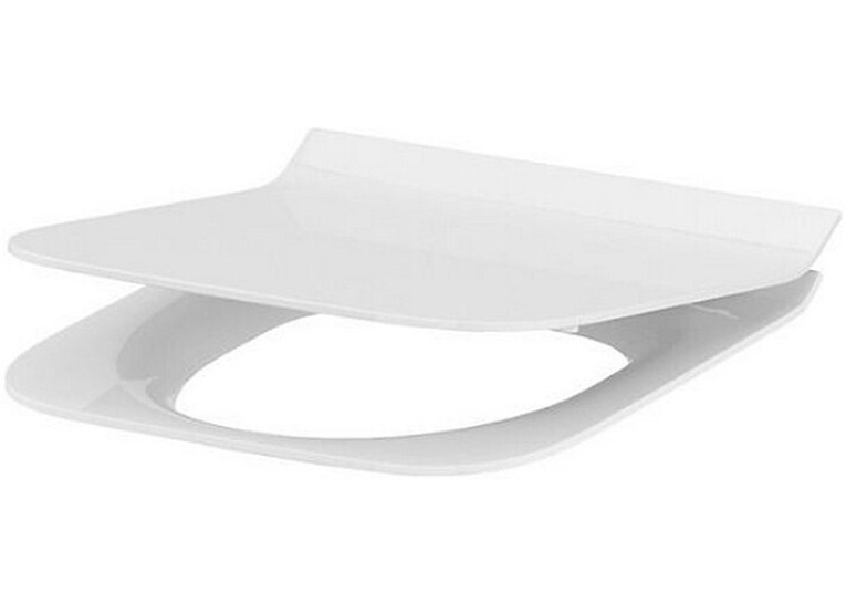 Унитаз подвесной Cersanit Crea Clean On с сиденьем Slim (S701-404)