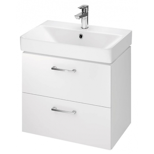 Тумба Cersanit Lara и раковина Mille Slim 50 S801-356