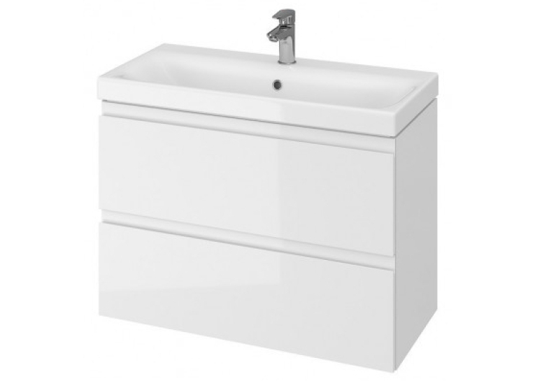 Тумба под умывальник Cersanit Moduo Slim 80 белый (S929-002)