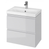  Тумба для умивальника Cersanit Moduo Slim 60 сіра S929-003