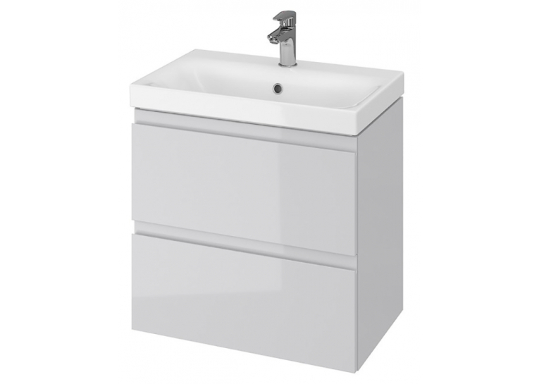  Тумба для умивальника Cersanit Moduo Slim 60 сіра S929-003