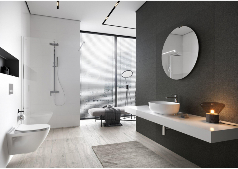  Душова стінка Cersanit Walk-in MILLE 120х200 см хром S161-002