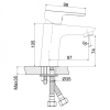 Смеситель для раковины Cersanit Cersania S951-409