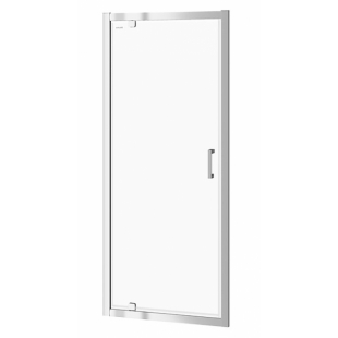 Душевая дверь CERSANIT Pivot Basic 80x185 см S158-001 прозрачное стекло