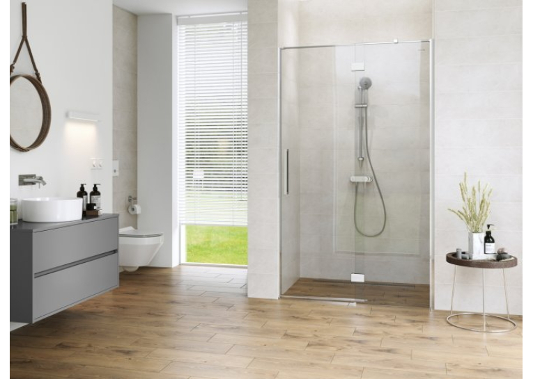 Душові двері CERSANIT Crea R 90x200 см S159-006 прозоре скло