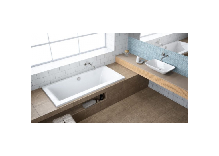  Ванна акрилова RADAWAY ARIDEA Lux 200x90 (WA1-24-200x090US) + ніжки (NWE-68) + сифон R135L