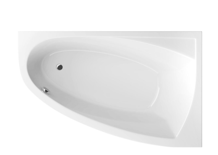  Ванна акрилова RADAWAY RINEIA 150x095 (WA1-31-150x095PS) + ніжки (NWE-68) + сифон R135L