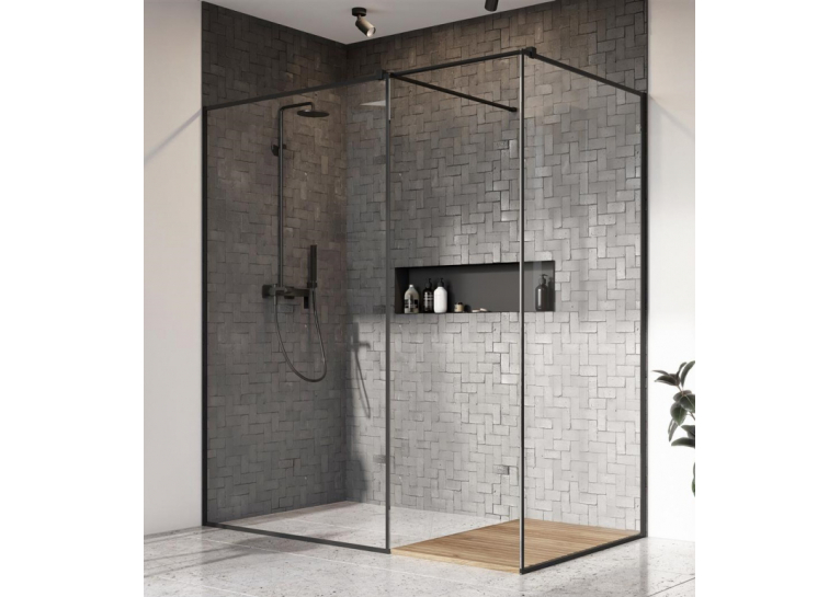  Душова перегородка Radaway Modo II New Black Frame 900x2000 389094-54-56