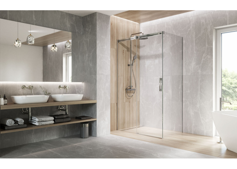 Боковая стенка Radaway Espera Pro S1 900x2000 хром/прозрачное стекло 10093090-01-01