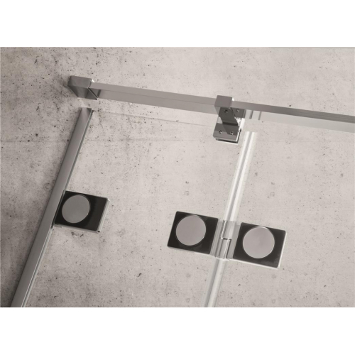 Душова стінка Radaway Euphoria KDJ 343Rx2000 хром/прозоре скло 383240-01R