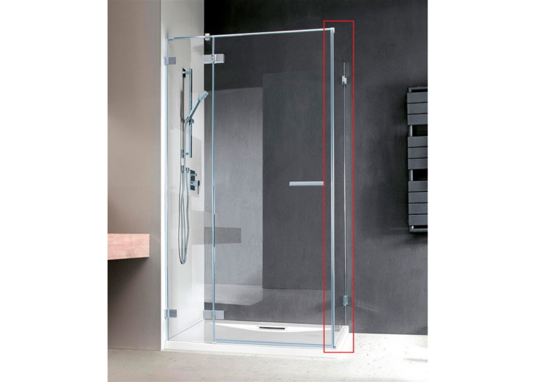 Бічна стінка Radaway Euphoria S1 1000X2000 хром/прозоре скло 383052-01
