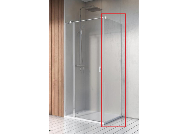 Душевая стенка Radaway NES S1 1000x2000 хром/прозрачное стекло 10039100-01-01