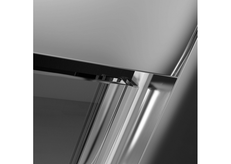  Бічна стінка Radaway Twist S 1000x1900 хром/прозоре скло 382013-01