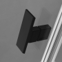  Душові двері Radaway NES Black KDJ I 900Lx2000 чорний/прозоре скло 10022090-54-01L