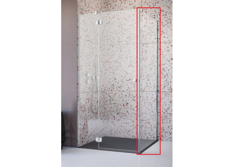 Душова стінка Radaway Torrenta S1 1200x1950 хром/прозоре скло 1330120-01-01