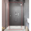  Душові двері Radaway Torrenta DWJS G812Rx1850 хром/прозоре скло 320812-01-01R