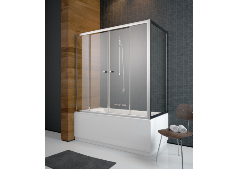 Шторка для ванны Radaway Vesta DWD 1700x1500 хром/фабрик 203170-06