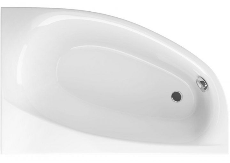  Ванна акрилова Radaway Naxia 170x110R з ніжками та сифоном WA1-33-170x110PS