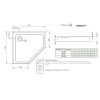 Душовий піддон Radaway Doros PT Compact 1000x1000x115 білий SDRPT1010-05