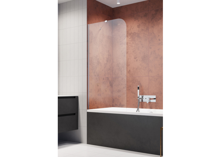 Шторка для ванны Radaway Torrenta PNJ II 800Lx1500 хром/прозрачное стекло 1201101-101L