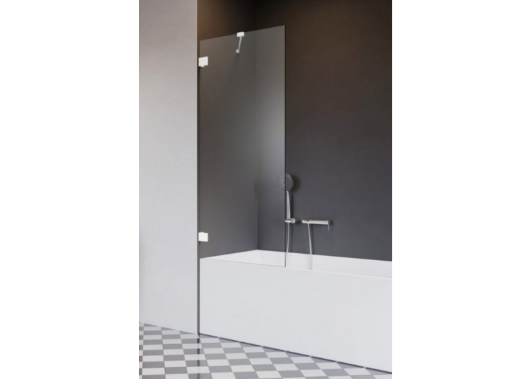 Шторка для ванны Radaway Essenza Pro White PNJ II 700x1500 белый/прозрачное стекло 10101070-04-01