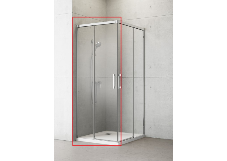 Душові двері RADAWAY Idea KDD 900Lx2005 хром/прозоре скло 387060-01-01L