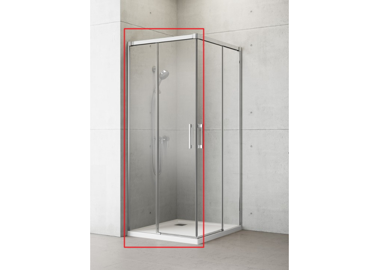 Душевая дверь RADAWAY Idea KDD 1100Lx2005 хром/прозрачное стекло 387063-01-01L