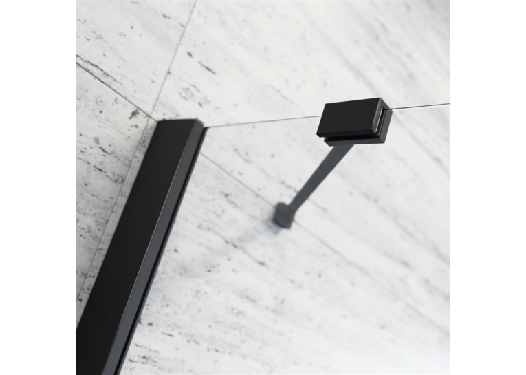 Душова стінка RADAWAY Essenza New Black KDJ/KDJ+S 900x2000 чорний/прозоре скло 384050-54-01