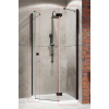  Комплект стін RADAWAY Essenza New Black PTJ 900Zx900Sx2000 чорний/прозоре скло 385050-54-01