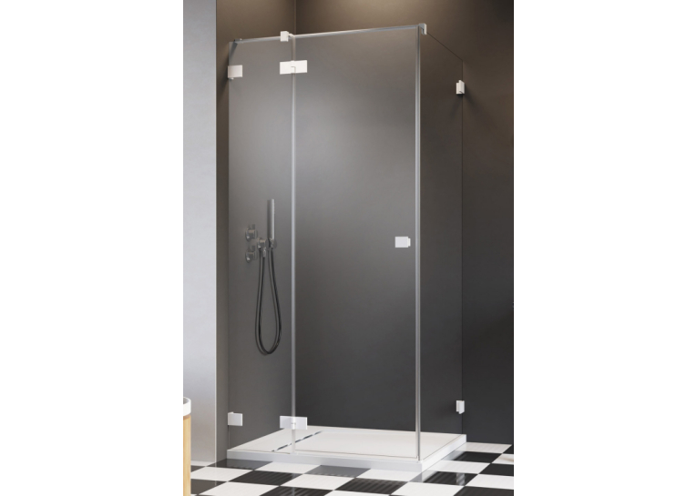  Бічна стінка RADAWAY Essenza Pro S1 1000x2000 хром/прозоре скло 10098100-01-01