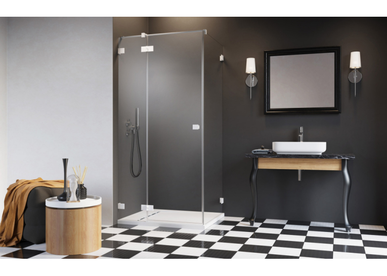 Боковая стенка RADAWAY Essenza Pro S1 1200x2000 хром/прозрачное стекло 10098120-01-01