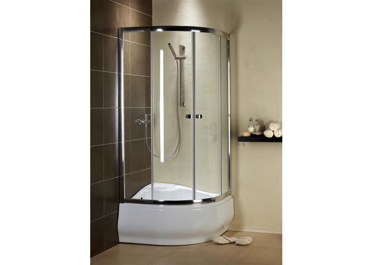 Душевая кабина RADAWAY Premium A 900x900x1700 хром/графитовое стекло 30401-01-05