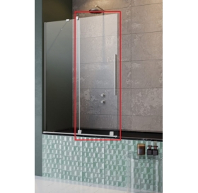 Шторка для ванны Radaway Furo PND II 538Lx1500 хром/прозрачное стекло 10109538-01-01L