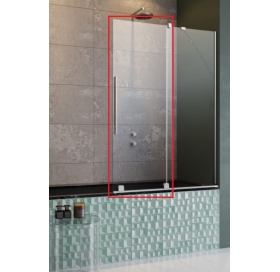 Шторка для ванны Radaway Furo PND II 538Rx1500 хром/прозрачное стекло 10109538-0..