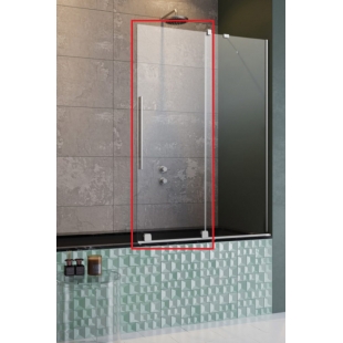 Шторка для ванны Radaway Furo PND II 588Rx1500 хром/прозрачное стекло 10109588-01-01R