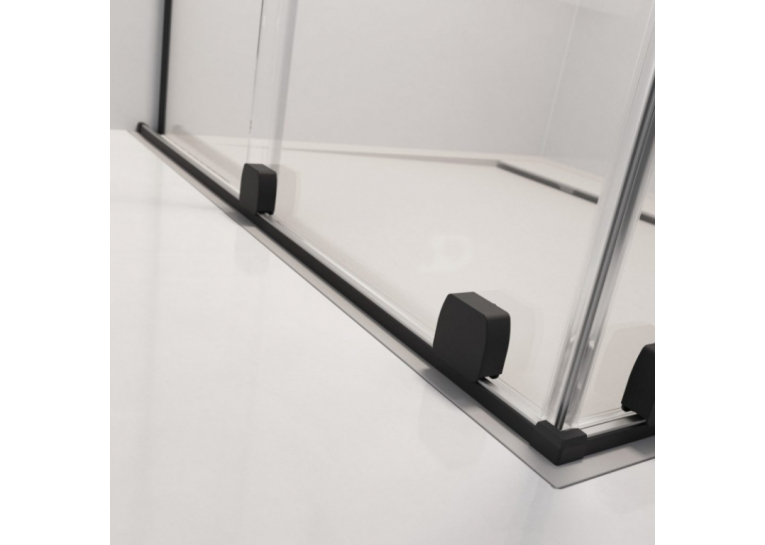 Шторка для ванни Radaway Furo Black PND II 638Lx1500 чорний/прозоре скло 10109638-54-01L