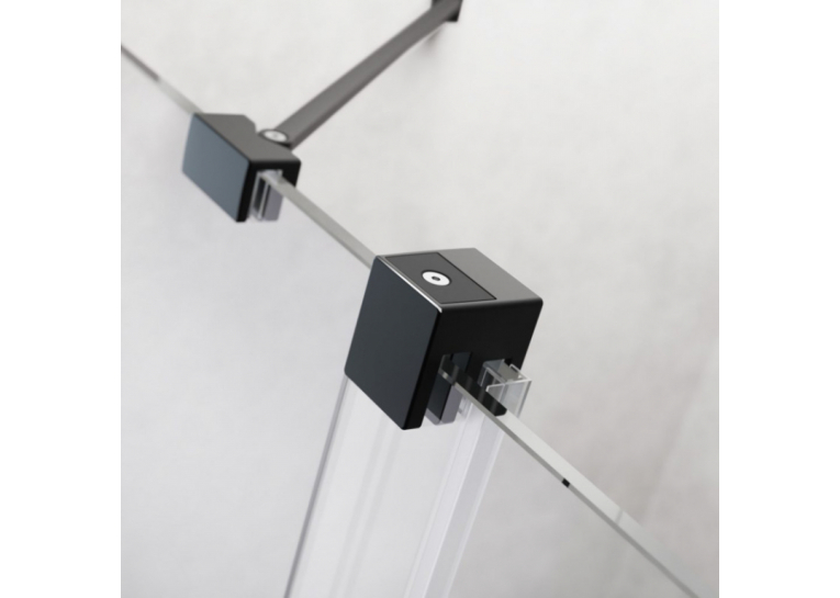 Шторка для ванни Radaway Furo Black PND II 638Lx1500 чорний/прозоре скло 10109638-54-01L