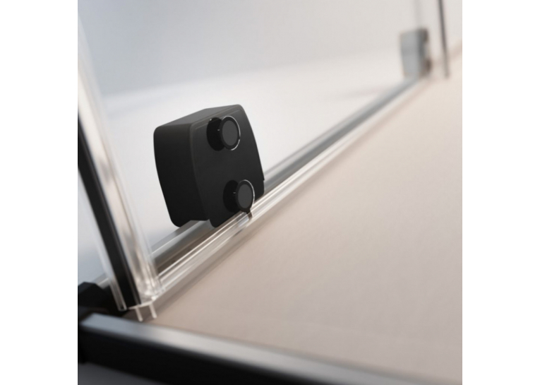 Шторка для ванни Radaway Furo Black PND II 638Lx1500 чорний/прозоре скло 10109638-54-01L