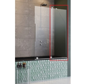 Нерухомий елемент шторки для ванни RADAWAY Furo 494x1500 золото/прозоре скло 101..