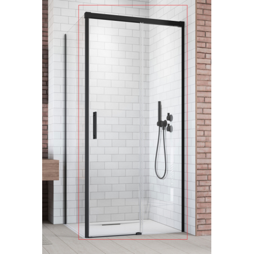 Душові двері RADAWAY Idea Black KDJ 1200Rx2005 чорний/прозоре скло 387042-54-01R