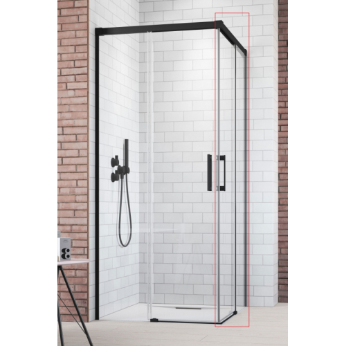 Душові двері RADAWAY Idea Black KDD 900Rx2005 чорний/прозоре скло 387060-54-01R