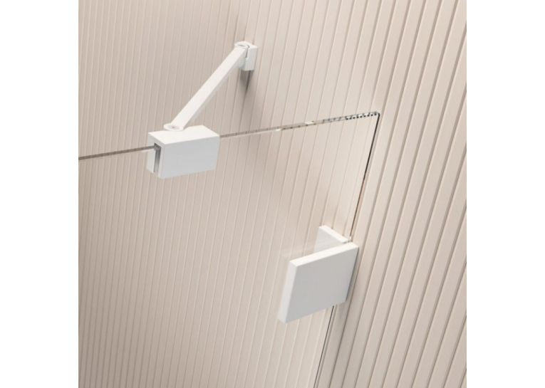  Душова кабіна RADAWAY Essenza Pro White Walk-in 1050x2000 білий/прозоре скло 10103105-04-01